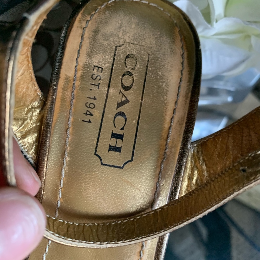 Authentic Coach Wedges - Picture 6 of 6